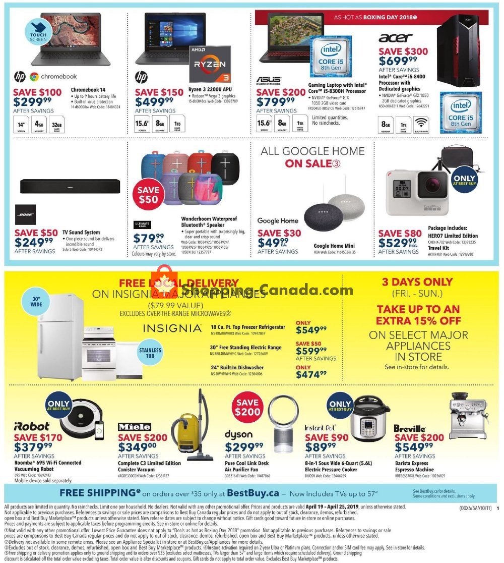 Best Buy flyer from Friday April 19, 2019 to Thursday April 25, 2019 - page 3