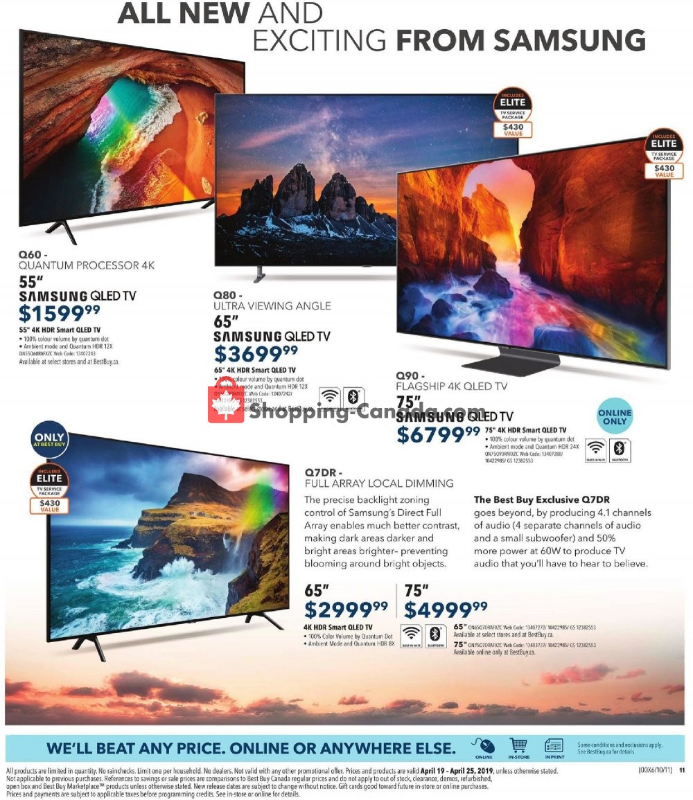 Best Buy flyer from Friday April 19, 2019 to Thursday April 25, 2019 - page 31