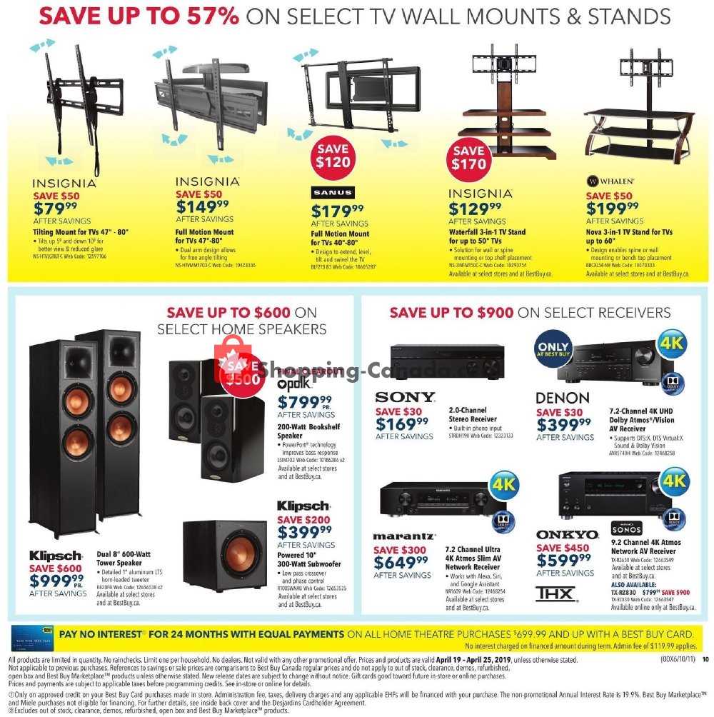 Best Buy flyer from Friday April 19, 2019 to Thursday April 25, 2019 - page 34