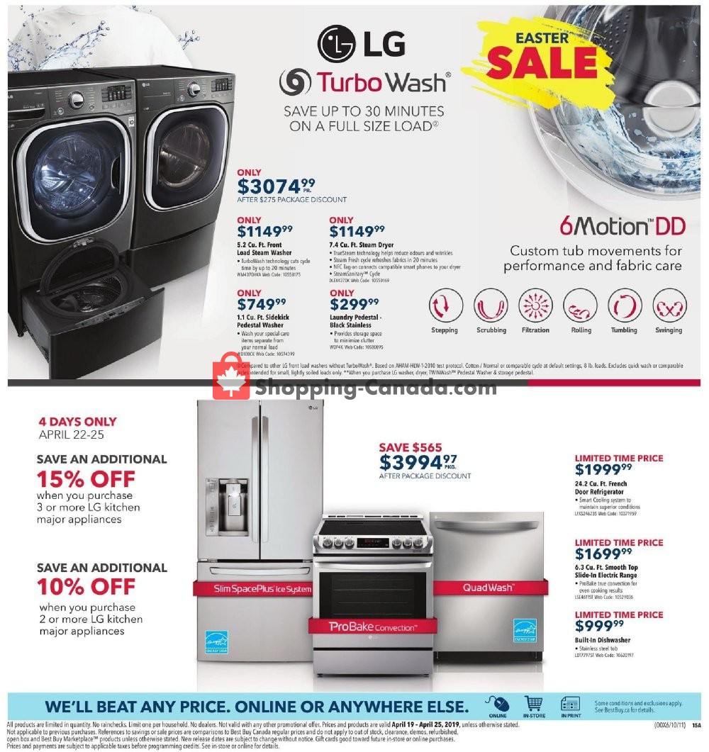 Best Buy flyer from Friday April 19, 2019 to Thursday April 25, 2019 - page 44
