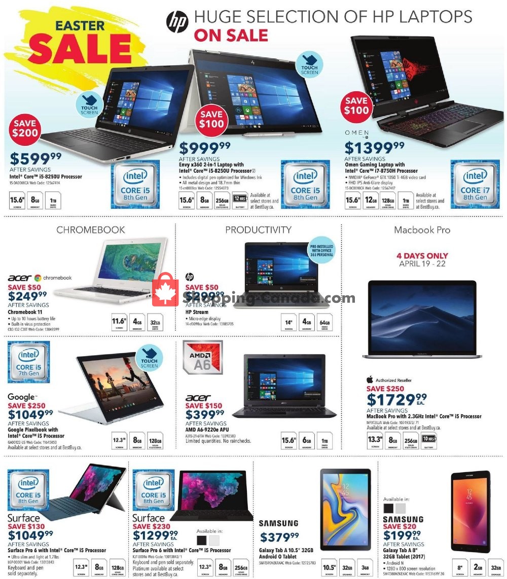 Best Buy flyer from Friday April 19, 2019 to Thursday April 25, 2019 - page 6