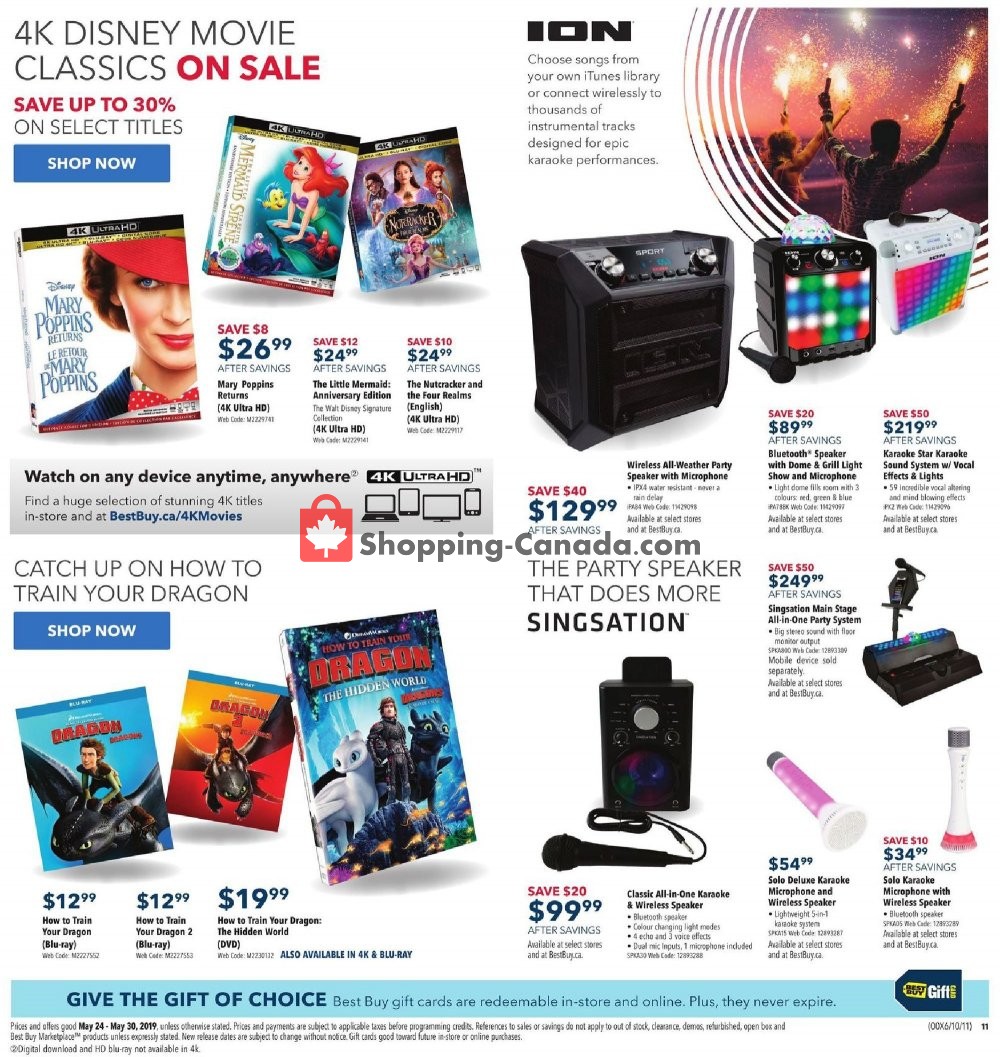Best Buy flyer from Friday May 24, 2019 to Thursday May 30, 2019 - page 13