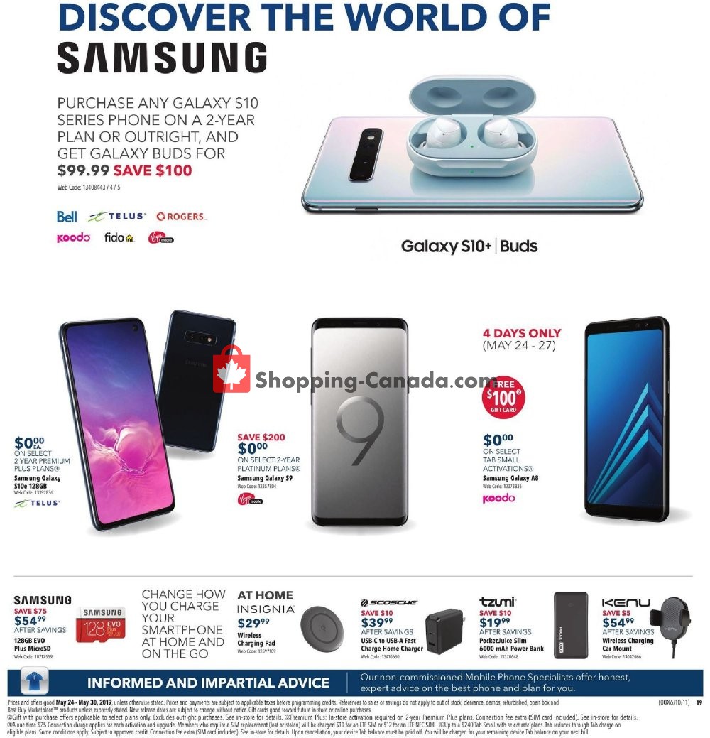 Best Buy flyer from Friday May 24, 2019 to Thursday May 30, 2019 - page 22