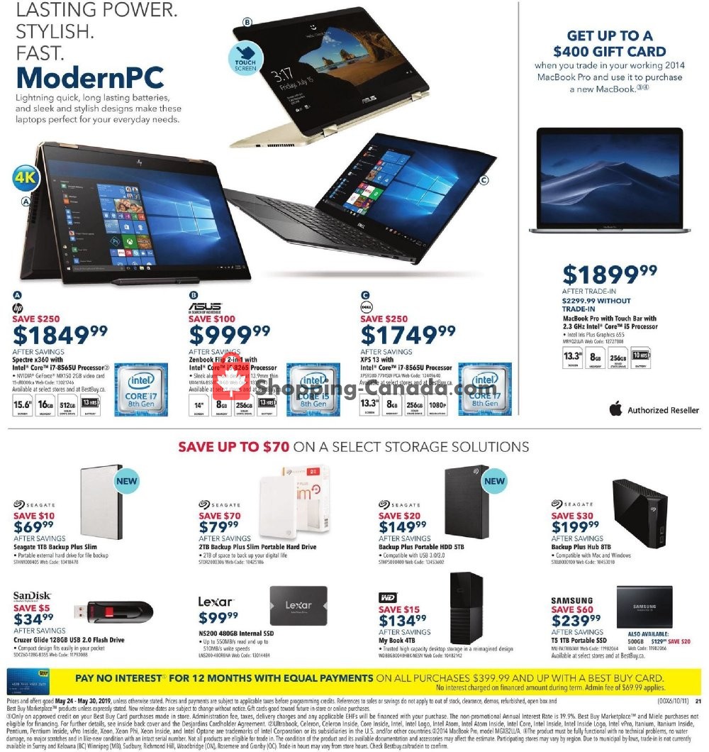 Best Buy flyer from Friday May 24, 2019 to Thursday May 30, 2019 - page 24