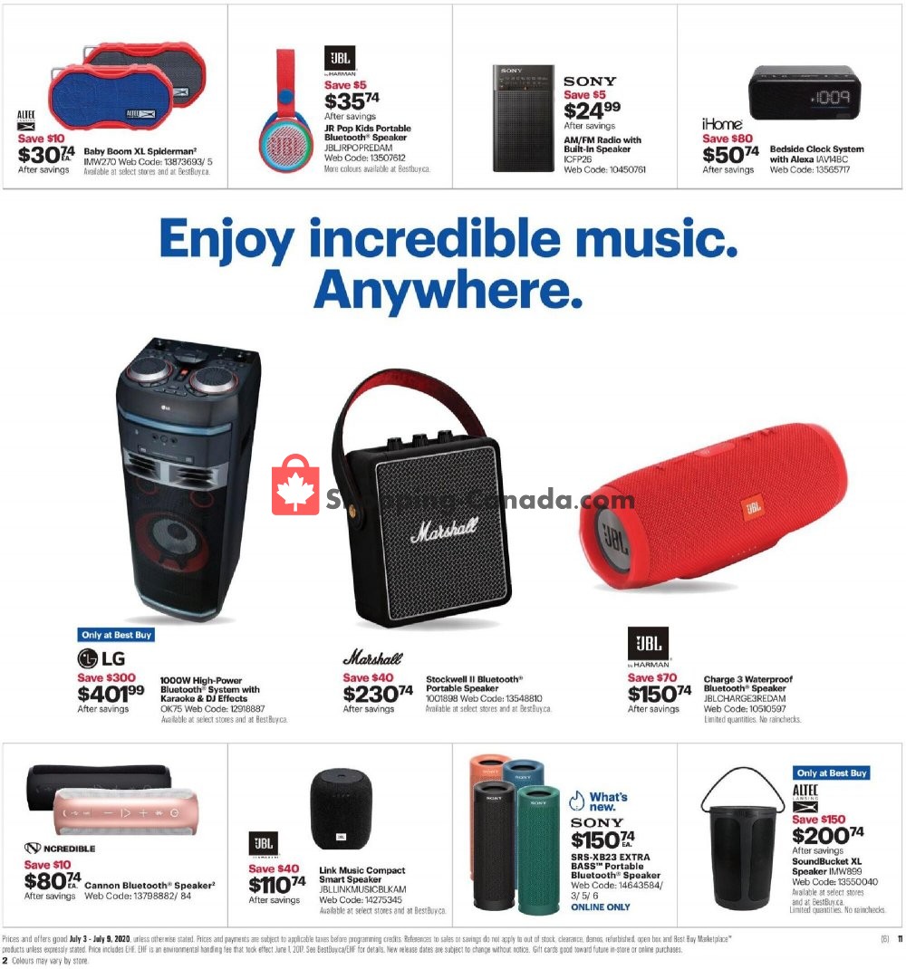 Best Buy flyer from Friday July 3, 2020 to Thursday July 9, 2020 - page 15