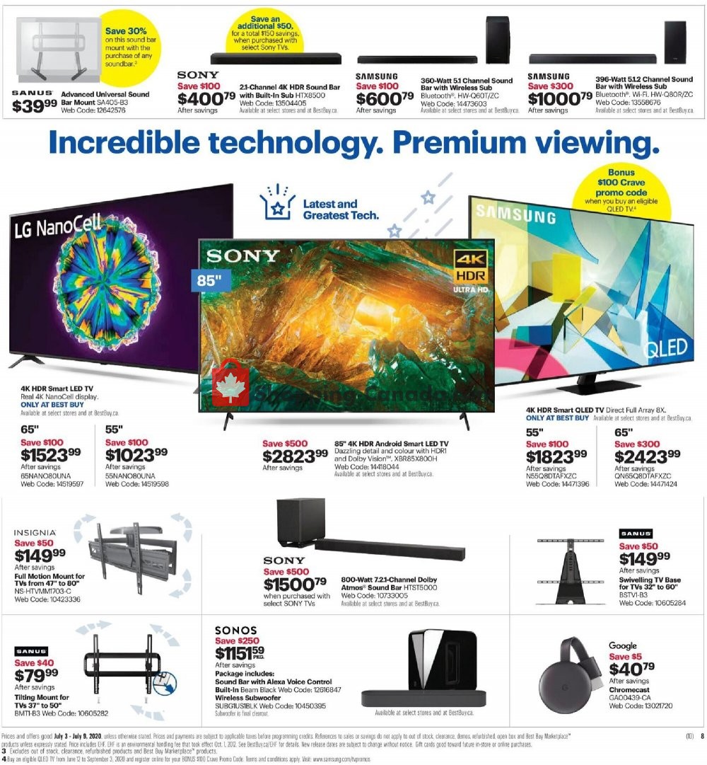 Best Buy flyer from Friday July 3, 2020 to Thursday July 9, 2020 - page 12