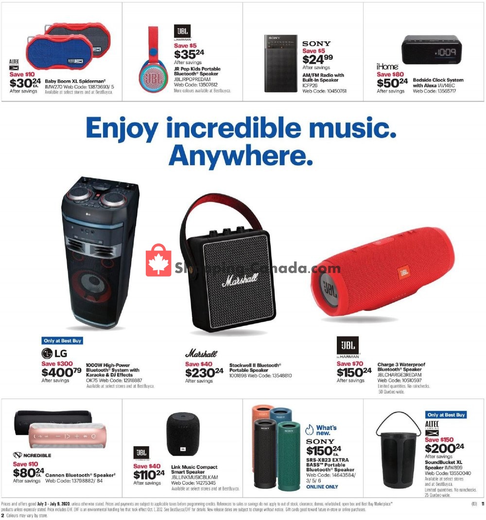 Best Buy flyer from Friday July 3, 2020 to Thursday July 9, 2020 - page 15