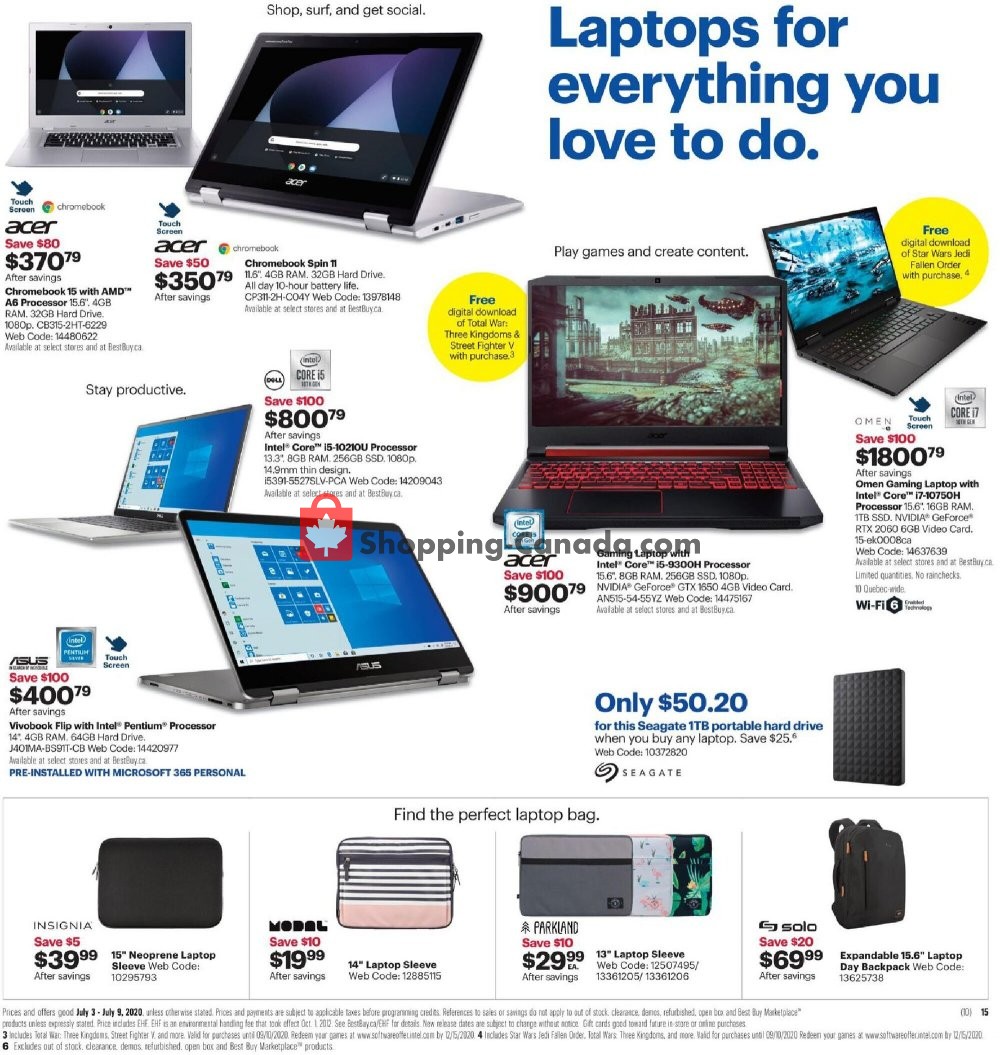 Best Buy flyer from Friday July 3, 2020 to Thursday July 9, 2020 - page 18