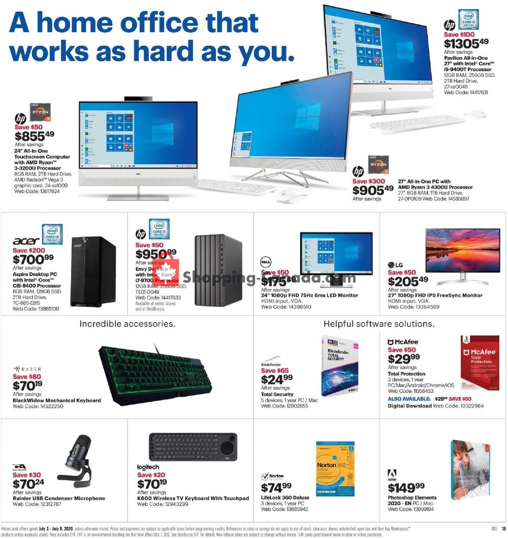 Best Buy flyer from Friday July 3, 2020 to Thursday July 9, 2020 - page 21