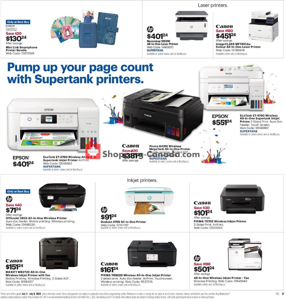 Best Buy flyer from Friday July 3, 2020 to Thursday July 9, 2020 - page 24