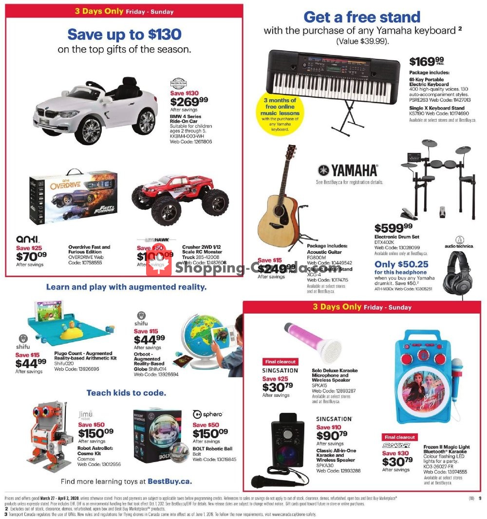 Best Buy flyer from Friday March 27, 2020 to Thursday April 2, 2020 - page 13