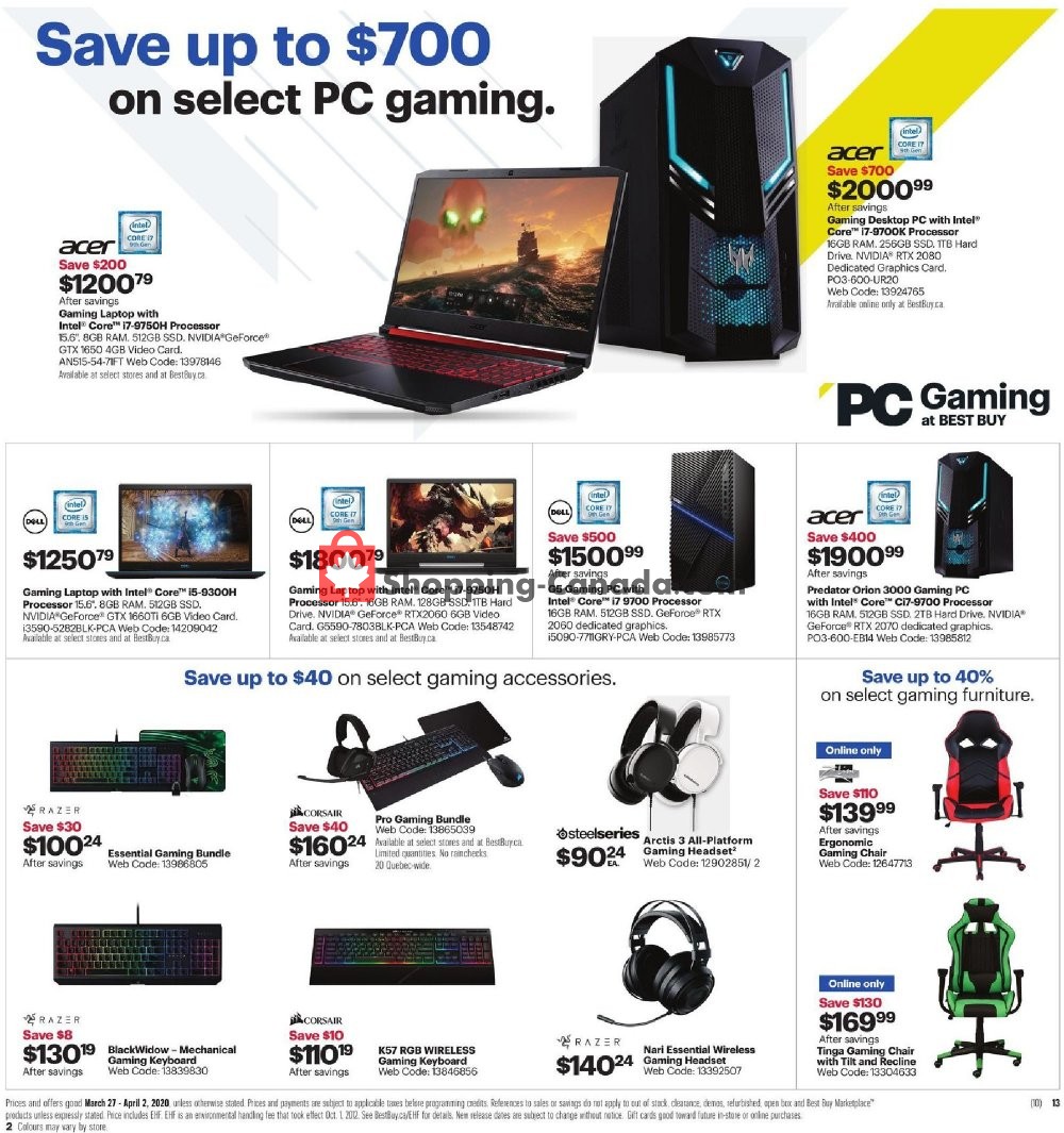 Best Buy flyer from Friday March 27, 2020 to Thursday April 2, 2020 - page 18