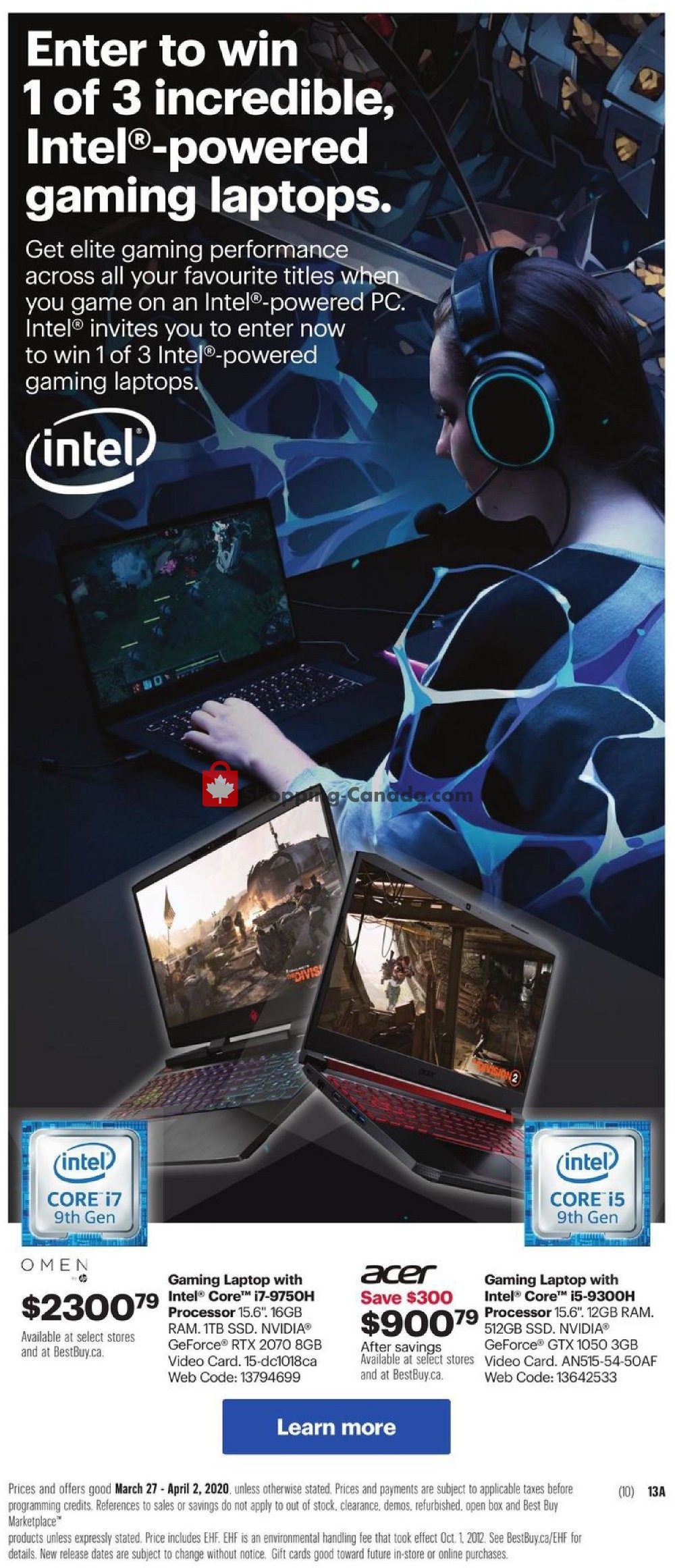Best Buy flyer from Friday March 27, 2020 to Thursday April 2, 2020 - page 19