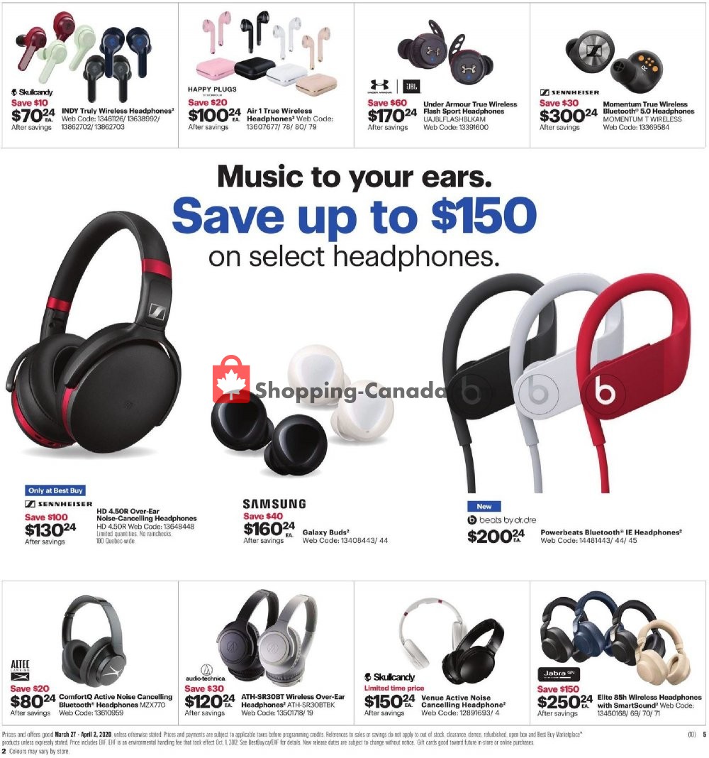 Best Buy flyer from Friday March 27, 2020 to Thursday April 2, 2020 - page 8