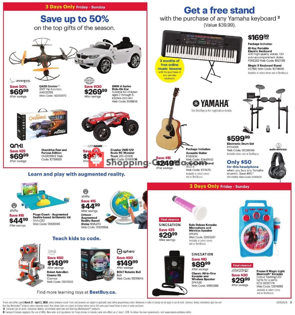 Best Buy flyer from Friday March 27, 2020 to Thursday April 2, 2020 - page 13