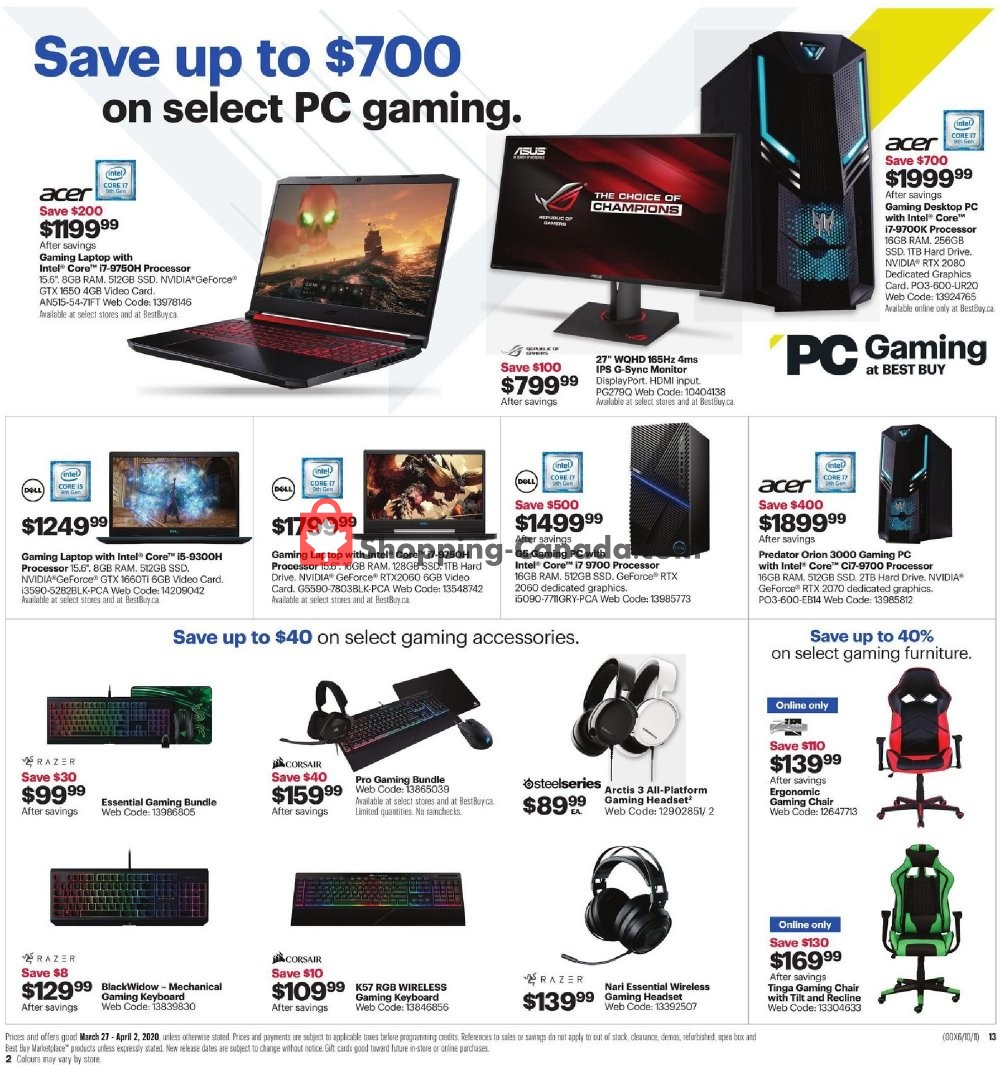 Best Buy flyer from Friday March 27, 2020 to Thursday April 2, 2020 - page 18