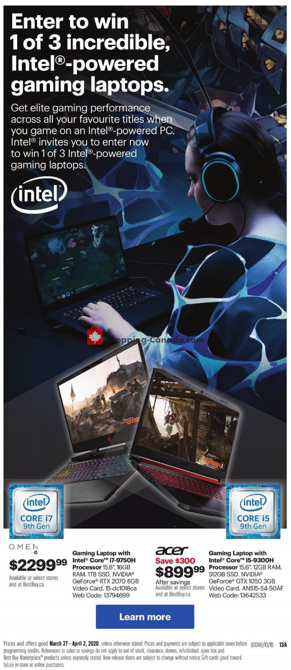 Best Buy flyer from Friday March 27, 2020 to Thursday April 2, 2020 - page 19