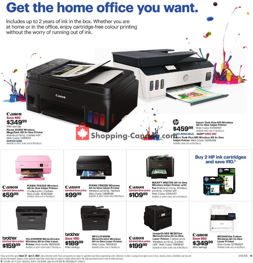 Best Buy flyer from Friday March 27, 2020 to Thursday April 2, 2020 - page 23