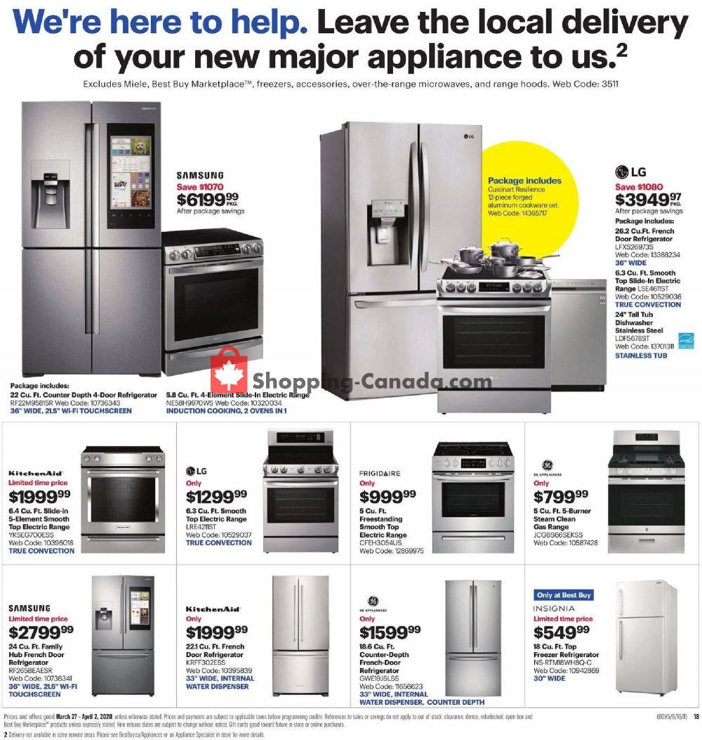 Best Buy flyer from Friday March 27, 2020 to Thursday April 2, 2020 - page 25