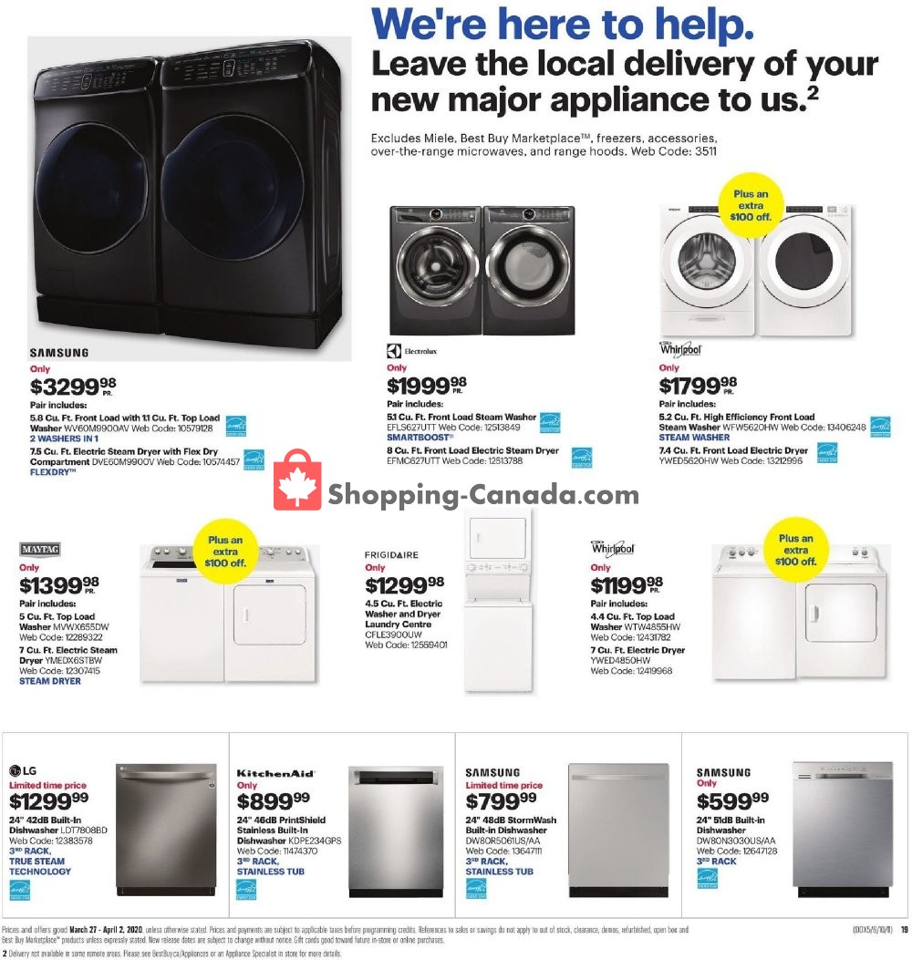 Best Buy flyer from Friday March 27, 2020 to Thursday April 2, 2020 - page 26