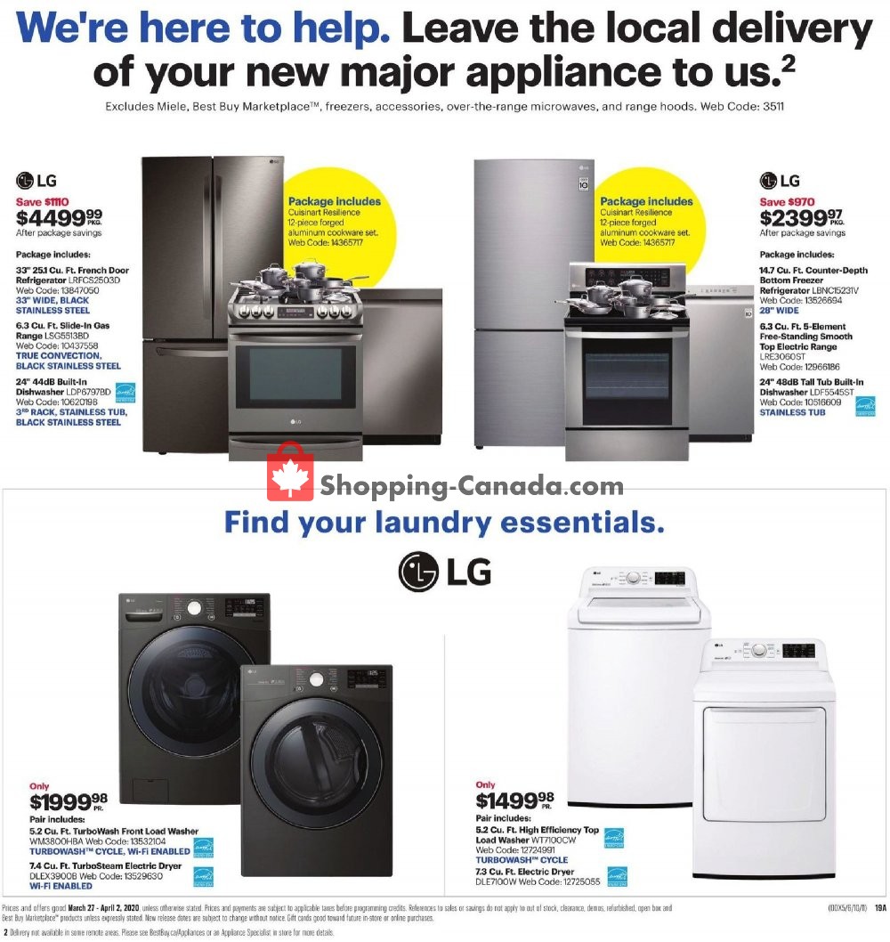 Best Buy flyer from Friday March 27, 2020 to Thursday April 2, 2020 - page 27