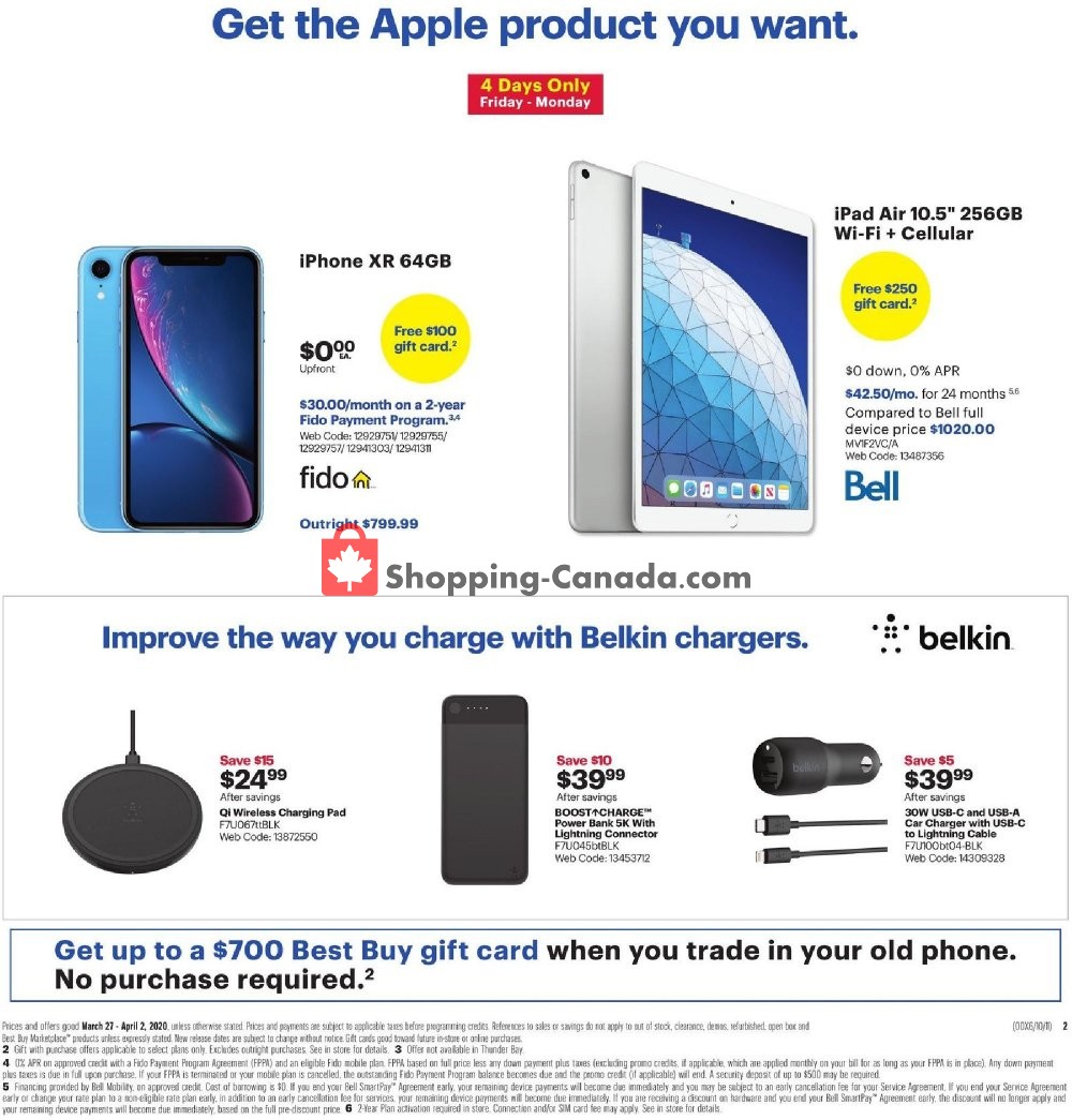 Best Buy flyer from Friday March 27, 2020 to Thursday April 2, 2020 - page 5