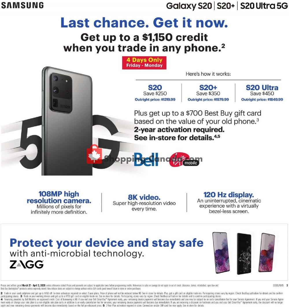 Best Buy flyer from Friday March 27, 2020 to Thursday April 2, 2020 - page 6