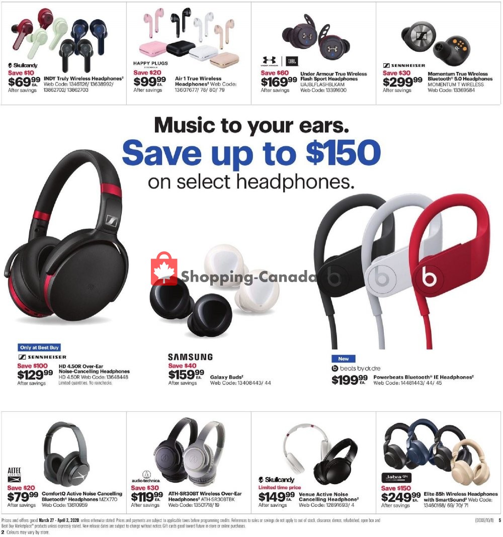 Best Buy flyer from Friday March 27, 2020 to Thursday April 2, 2020 - page 8