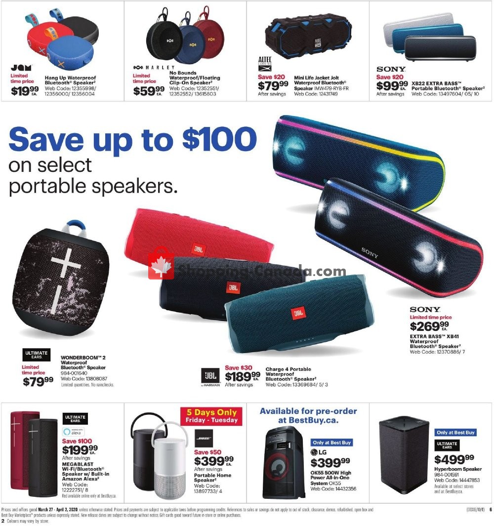 Best Buy flyer from Friday March 27, 2020 to Thursday April 2, 2020 - page 9