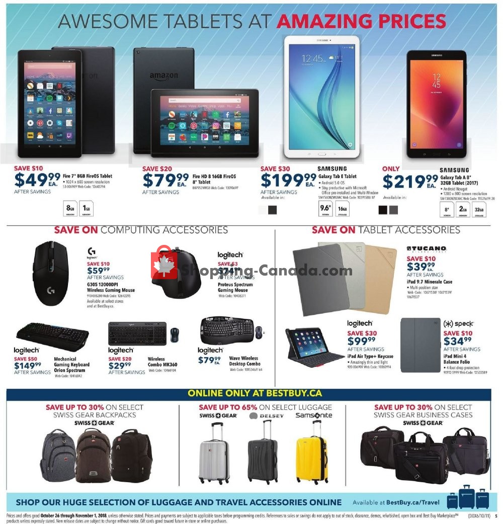 Best Buy flyer from Friday October 26, 2018 to Thursday November 1, 2018 - page 10