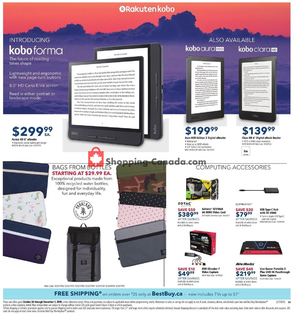 Best Buy flyer from Friday October 26, 2018 to Thursday November 1, 2018 - page 11
