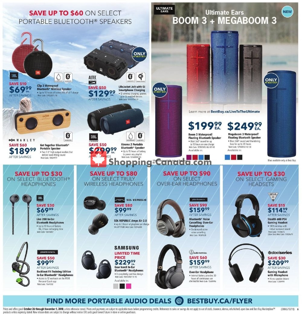 Best Buy flyer from Friday October 26, 2018 to Thursday November 1, 2018 - page 13