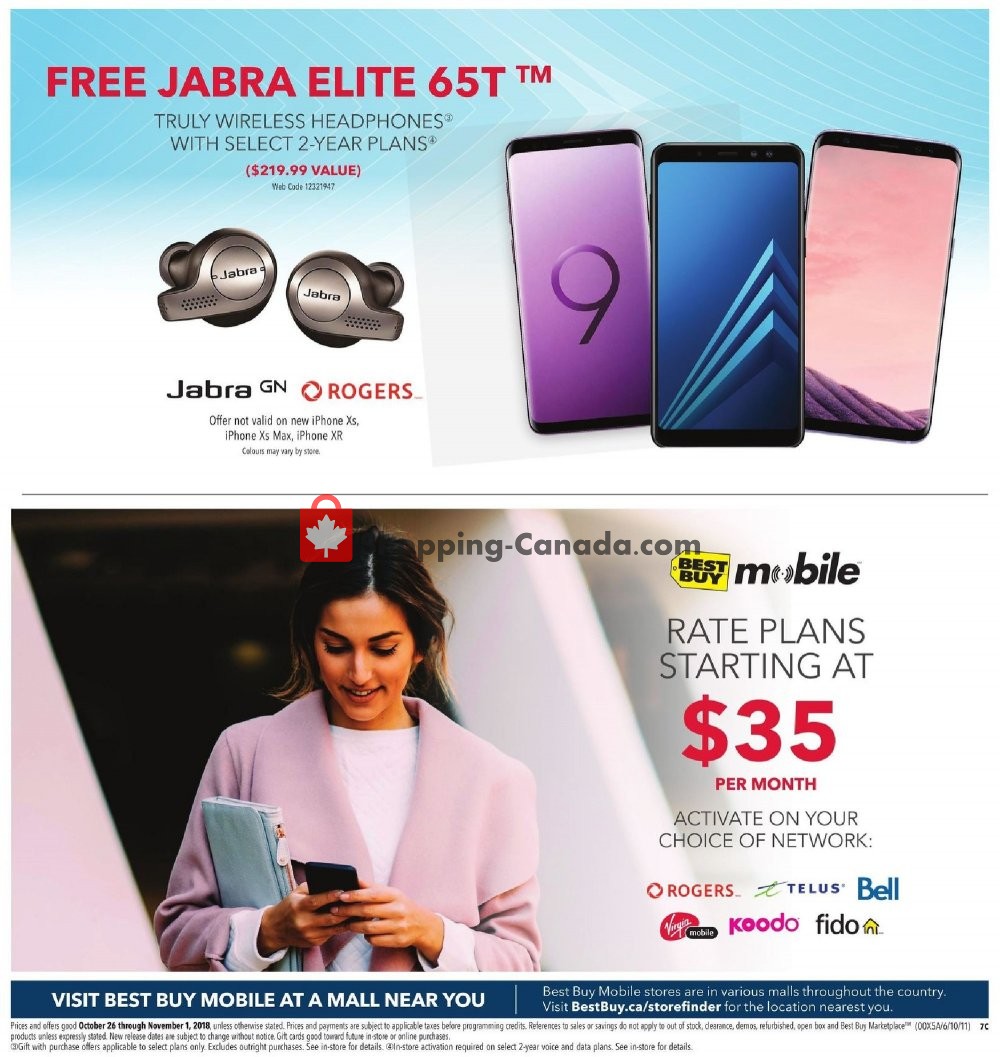 Best Buy flyer from Friday October 26, 2018 to Thursday November 1, 2018 - page 19