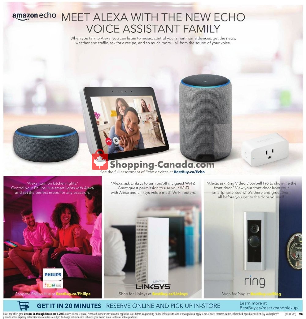 Best Buy flyer from Friday October 26, 2018 to Thursday November 1, 2018 - page 30