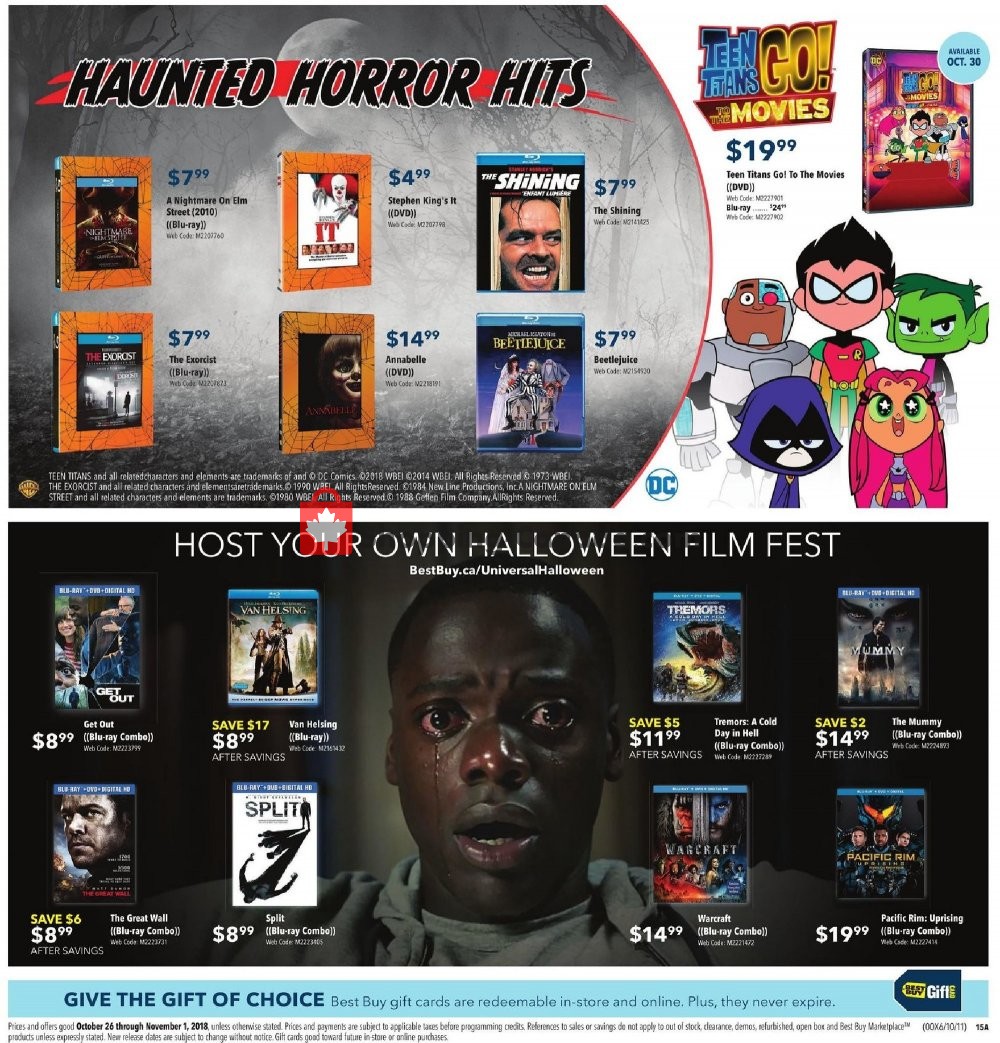 Best Buy flyer from Friday October 26, 2018 to Thursday November 1, 2018 - page 37