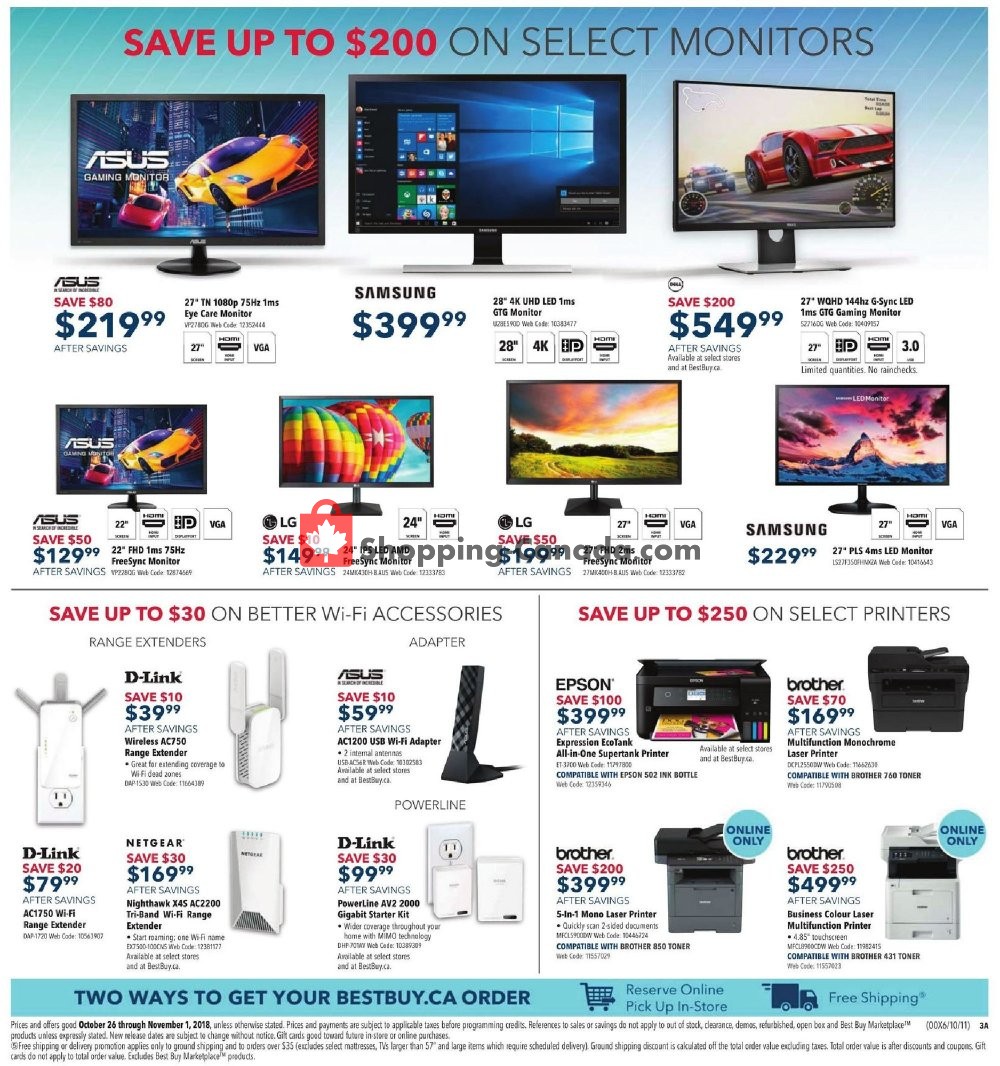 Best Buy flyer from Friday October 26, 2018 to Thursday November 1, 2018 - page 7