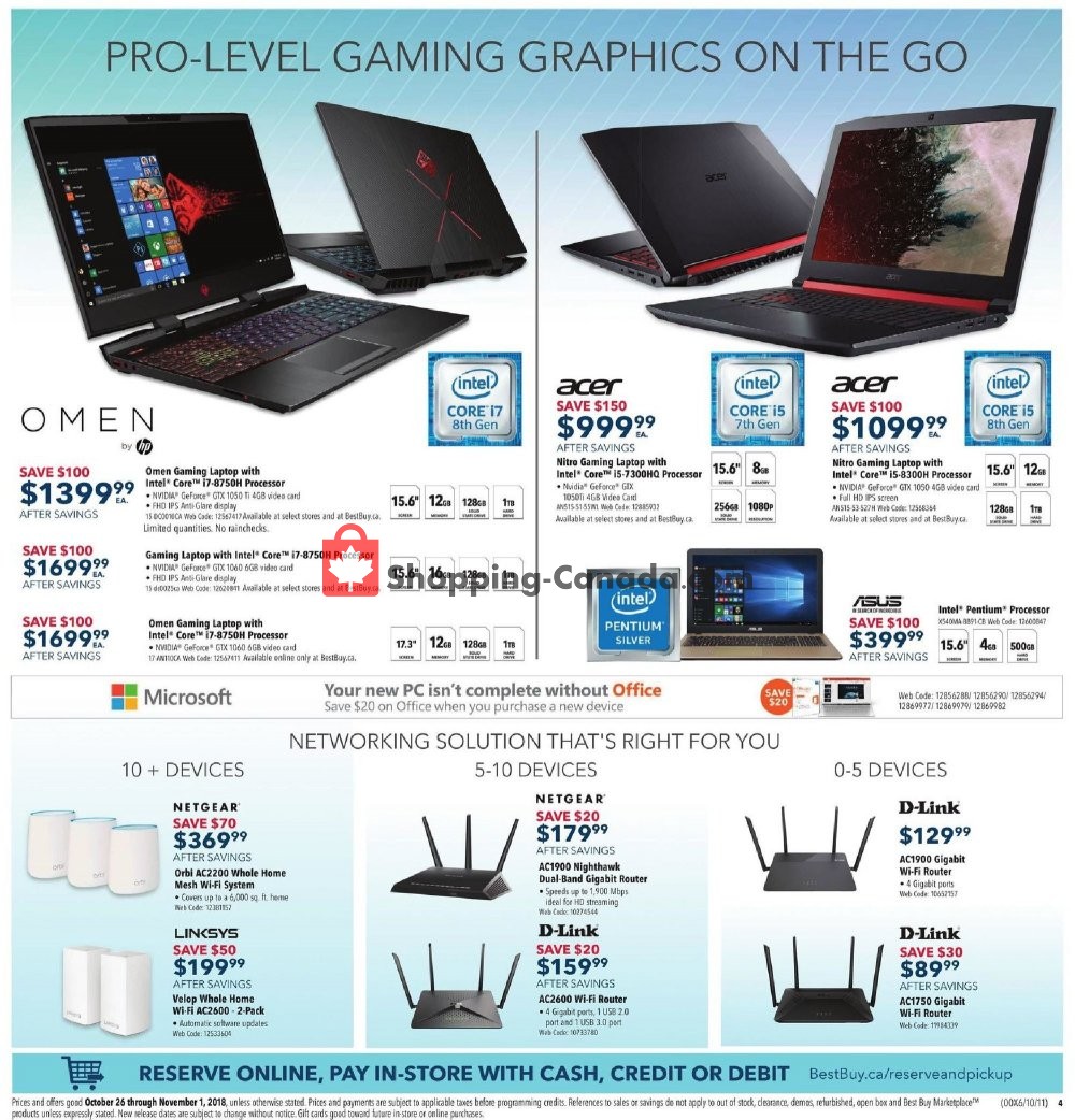 Best Buy flyer from Friday October 26, 2018 to Thursday November 1, 2018 - page 8