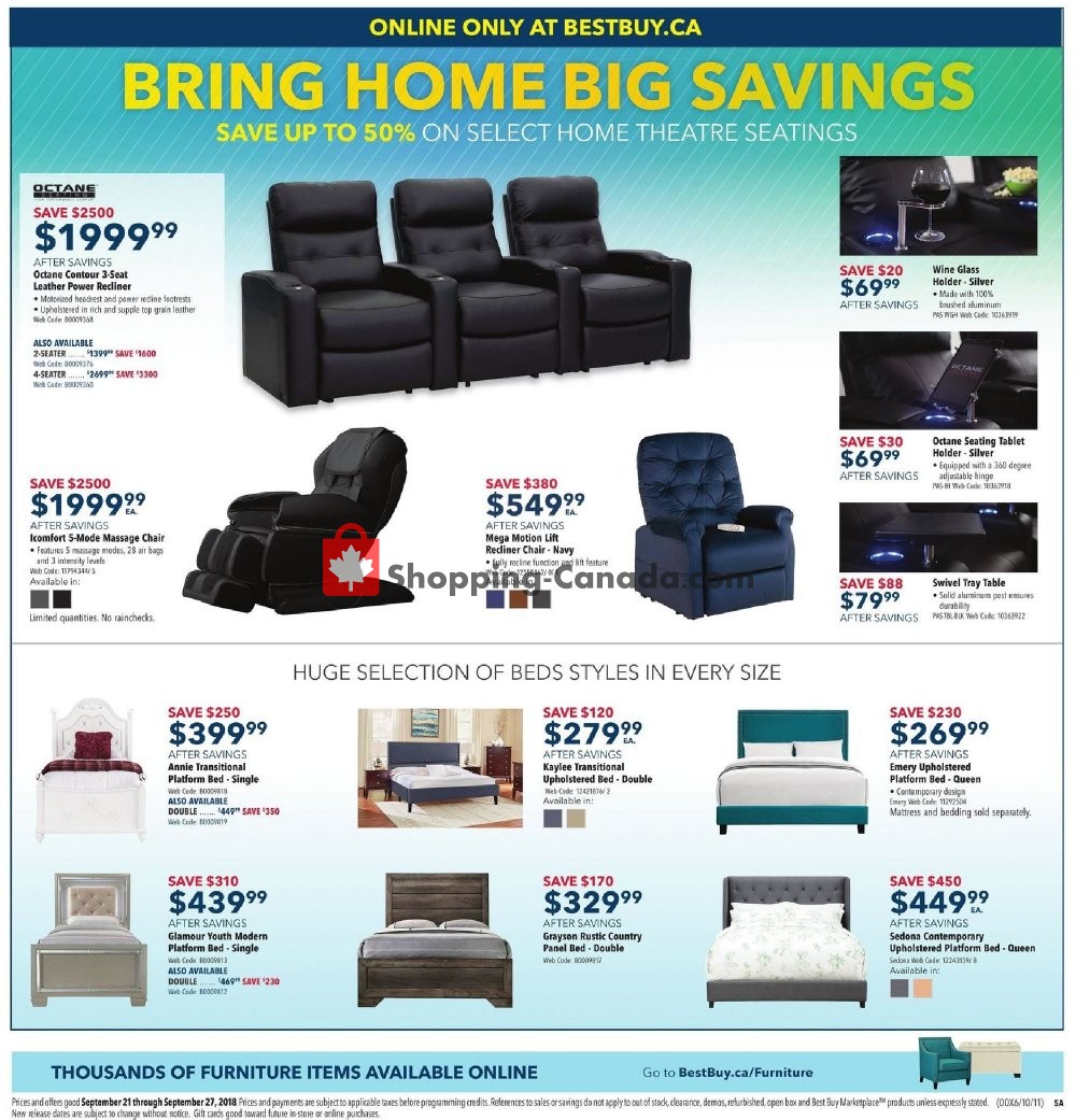 Best Buy flyer from Friday September 21, 2018 to Thursday September 27, 2018 - page 10