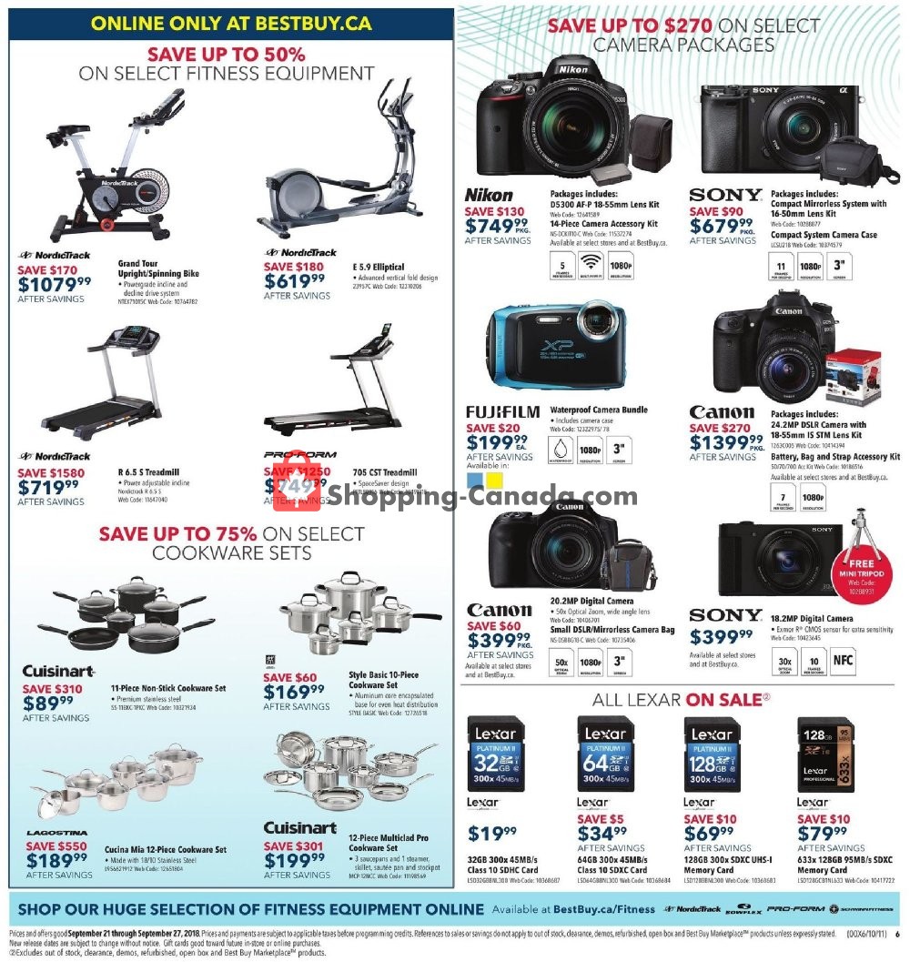 Best Buy flyer from Friday September 21, 2018 to Thursday September 27, 2018 - page 11