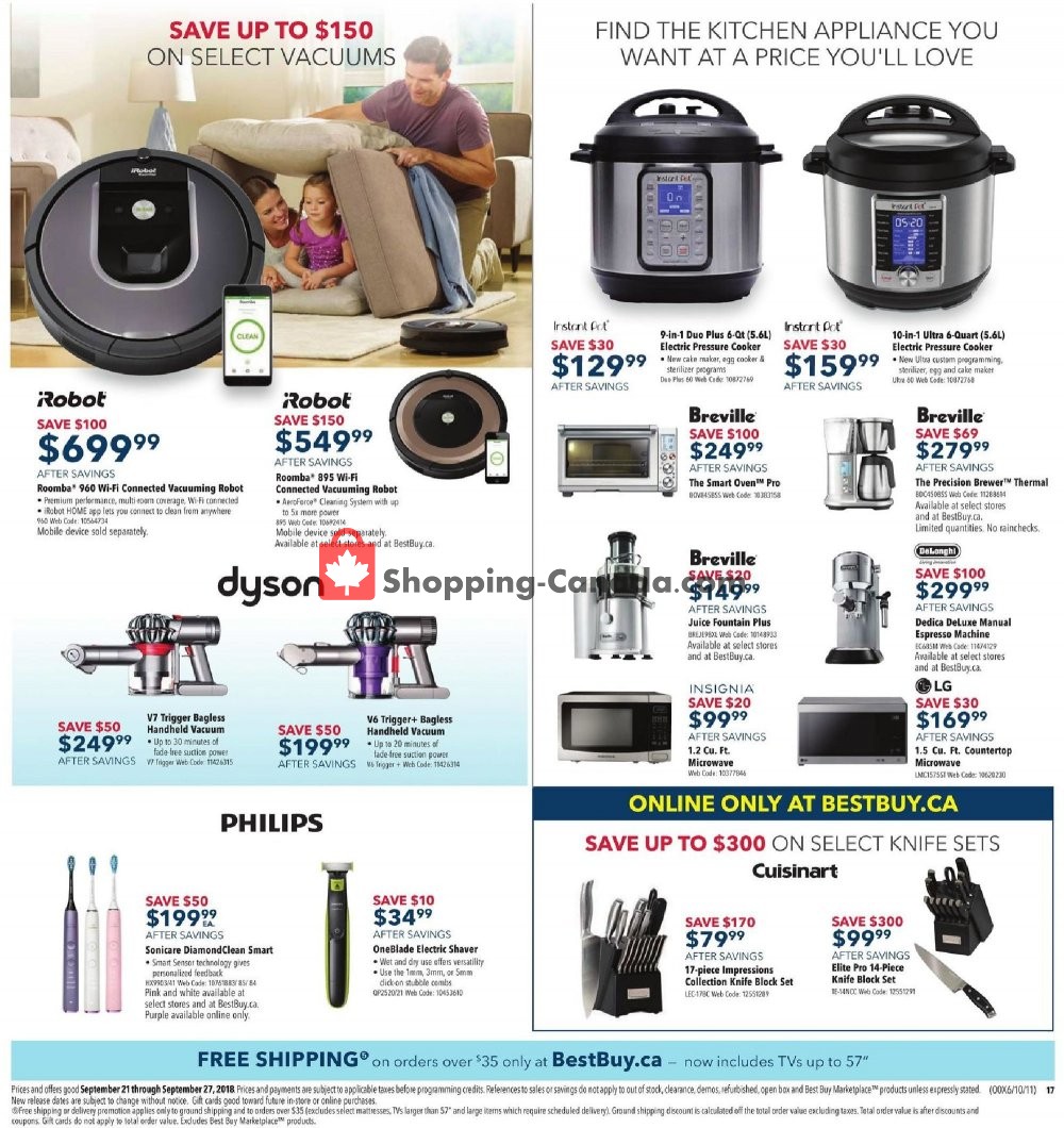 Best Buy flyer from Friday September 21, 2018 to Thursday September 27, 2018 - page 29