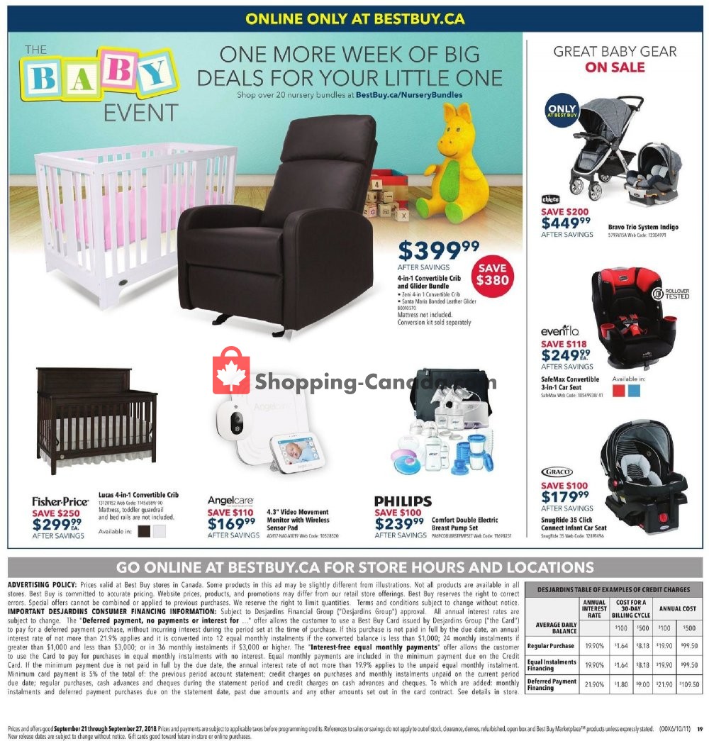Best Buy flyer from Friday September 21, 2018 to Thursday September 27, 2018 - page 32