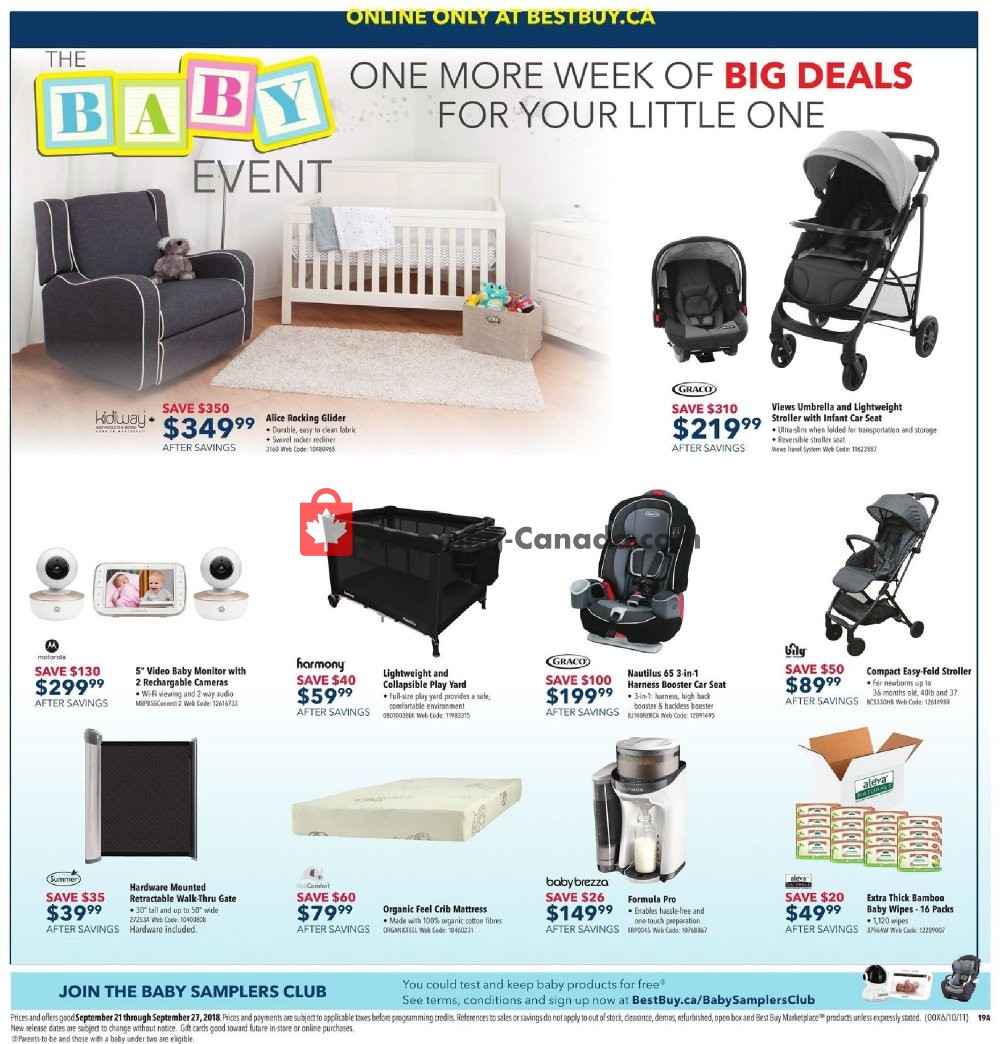 Best Buy flyer from Friday September 21, 2018 to Thursday September 27, 2018 - page 33