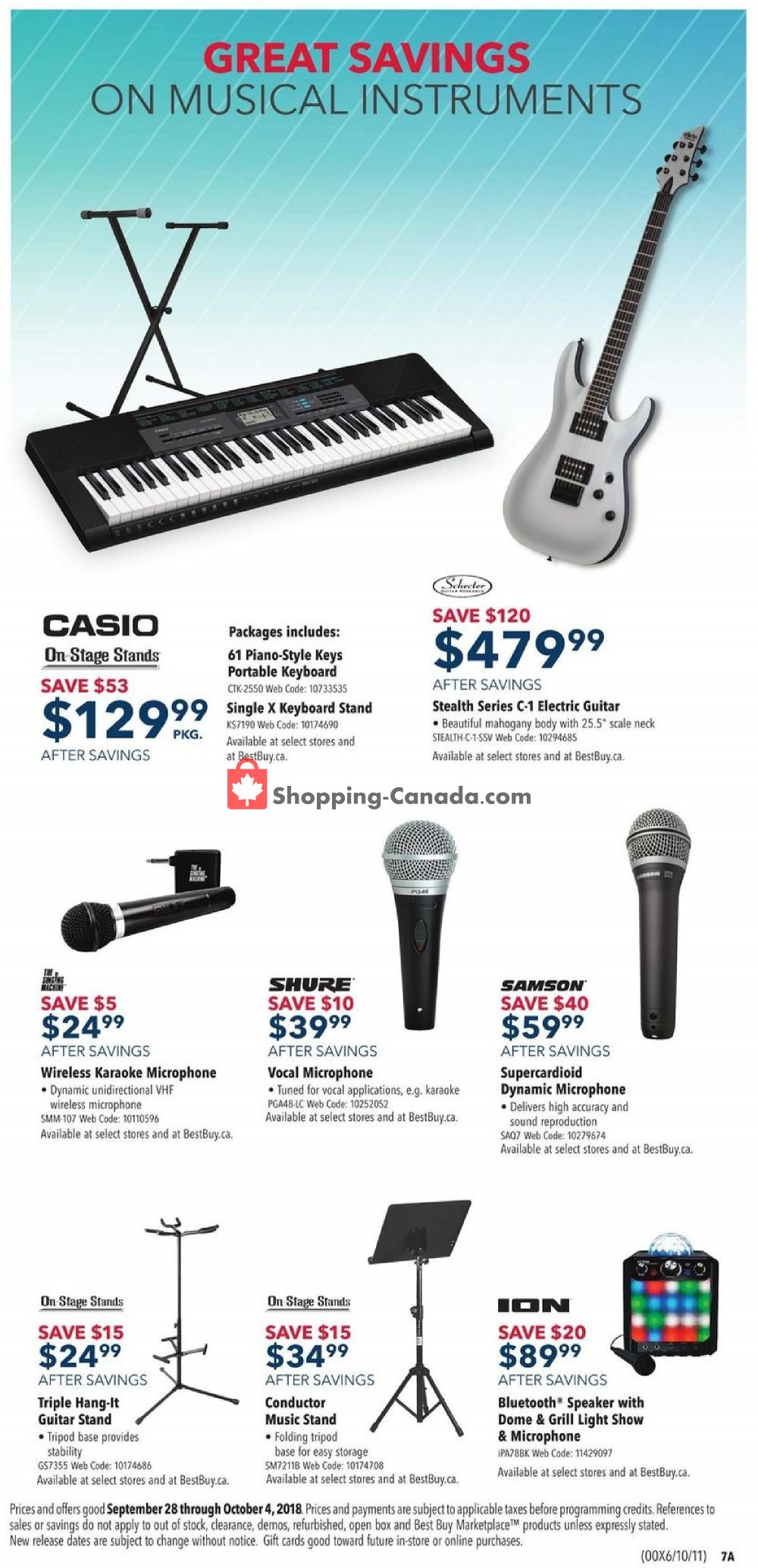 Best Buy flyer from Friday September 28, 2018 to Thursday October 4, 2018 - page 12
