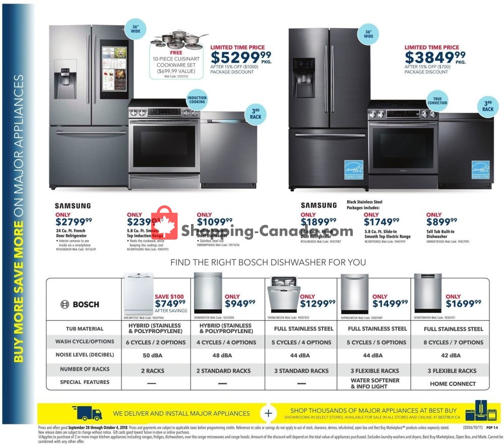 Best Buy flyer from Friday September 28, 2018 to Thursday October 4, 2018 - page 17