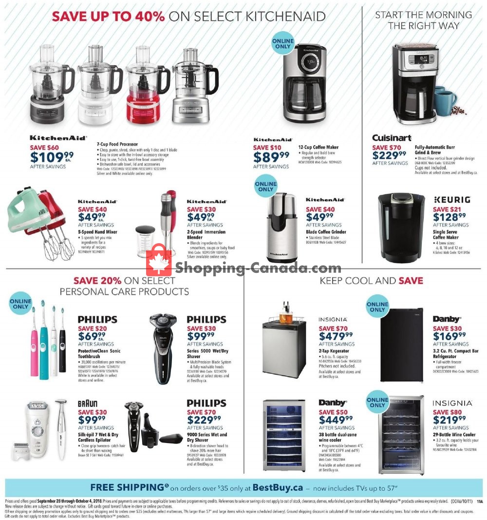 Best Buy flyer from Friday September 28, 2018 to Thursday October 4, 2018 - page 21