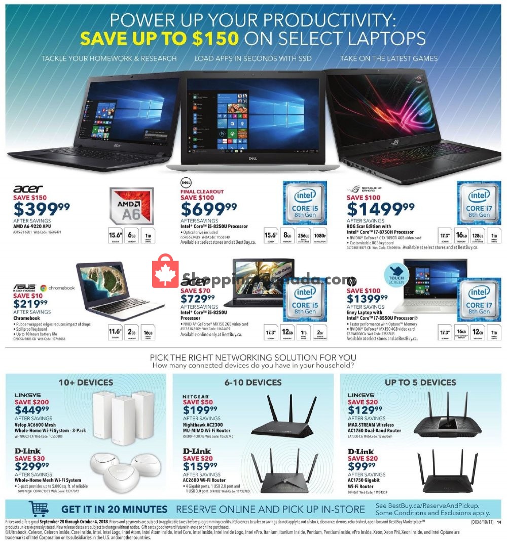 Best Buy flyer from Friday September 28, 2018 to Thursday October 4, 2018 - page 27