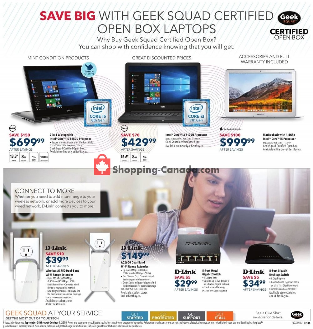 Best Buy flyer from Friday September 28, 2018 to Thursday October 4, 2018 - page 28
