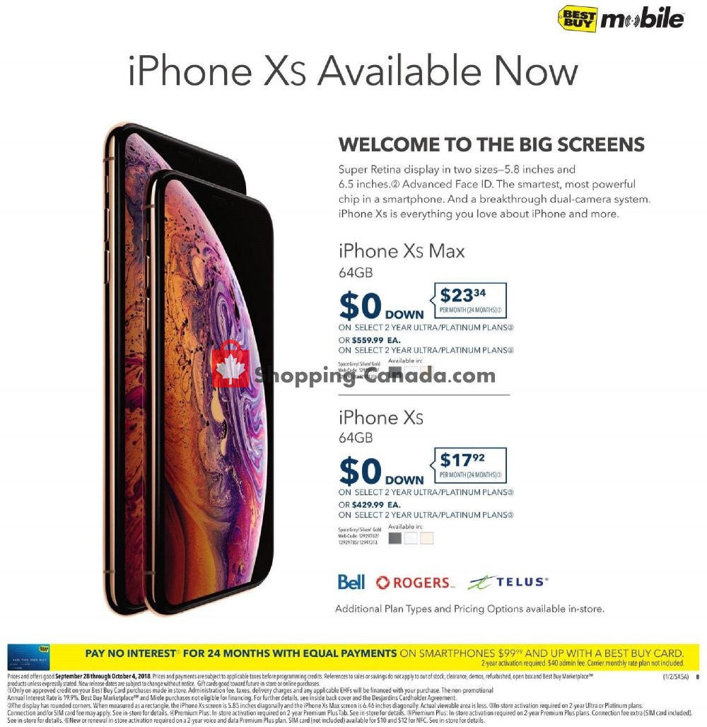 Best Buy flyer from Friday September 28, 2018 to Thursday October 4, 2018 - page 3