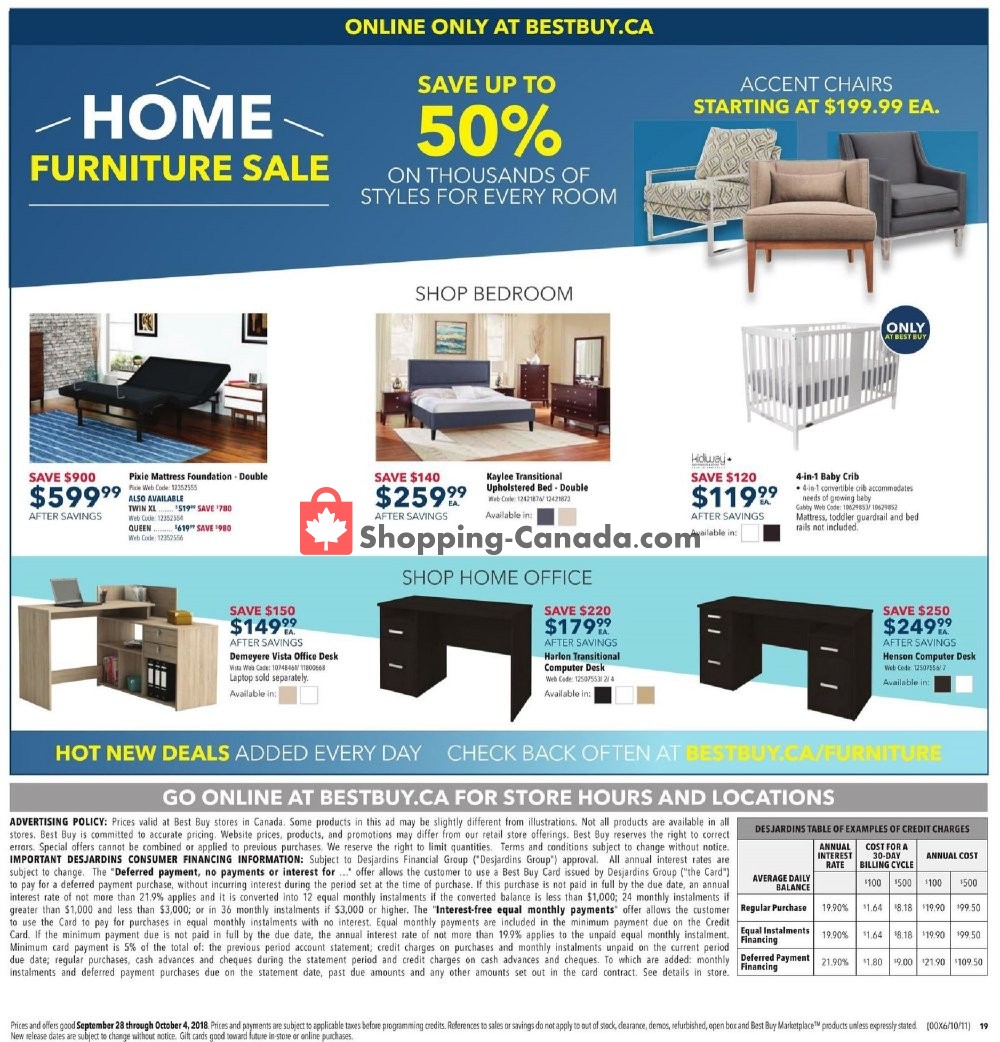 Best Buy flyer from Friday September 28, 2018 to Thursday October 4, 2018 - page 37
