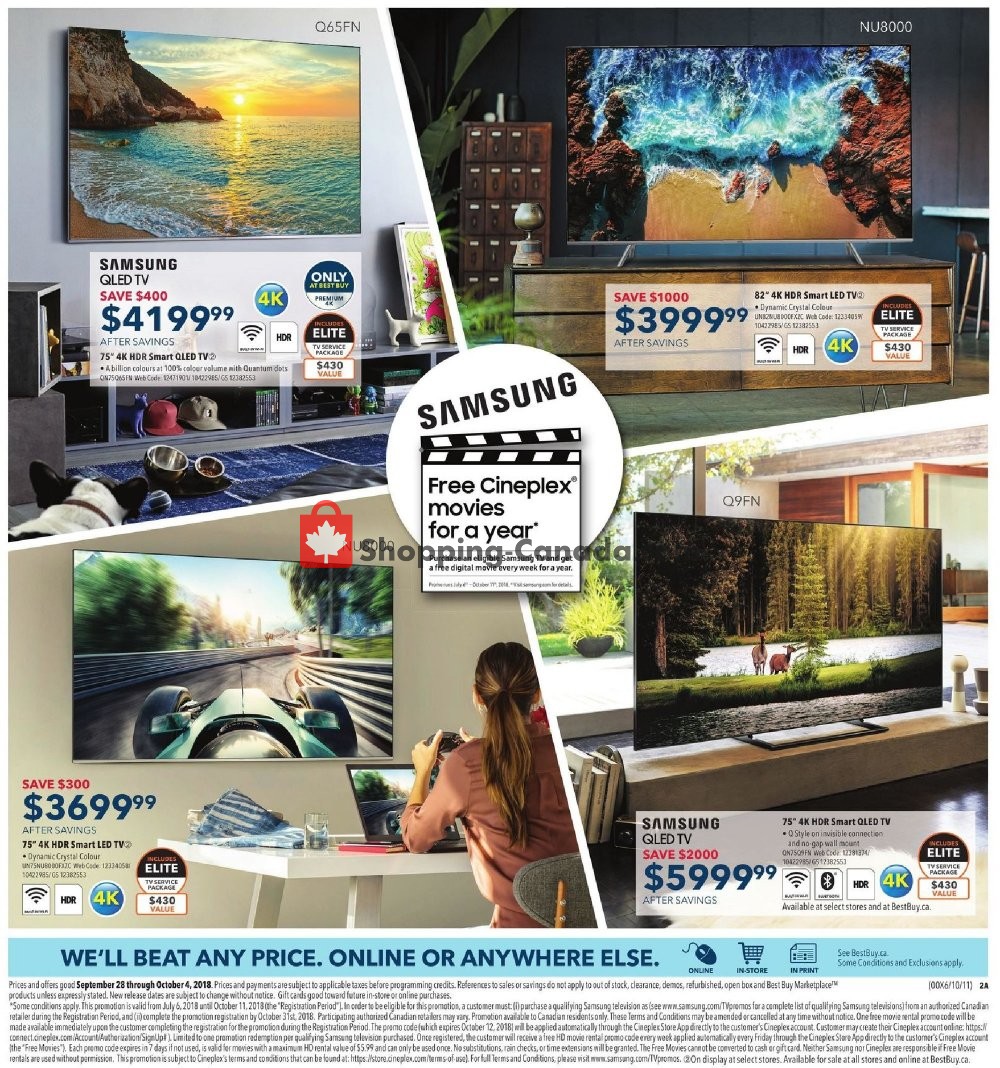 Best Buy flyer from Friday September 28, 2018 to Thursday October 4, 2018 - page 5